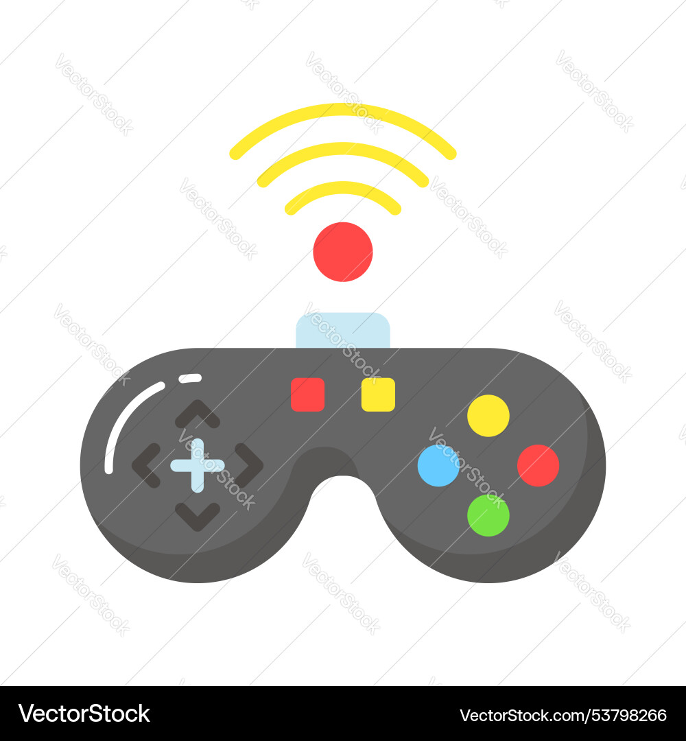 Check this wireless gamepad design in modern Vector Image