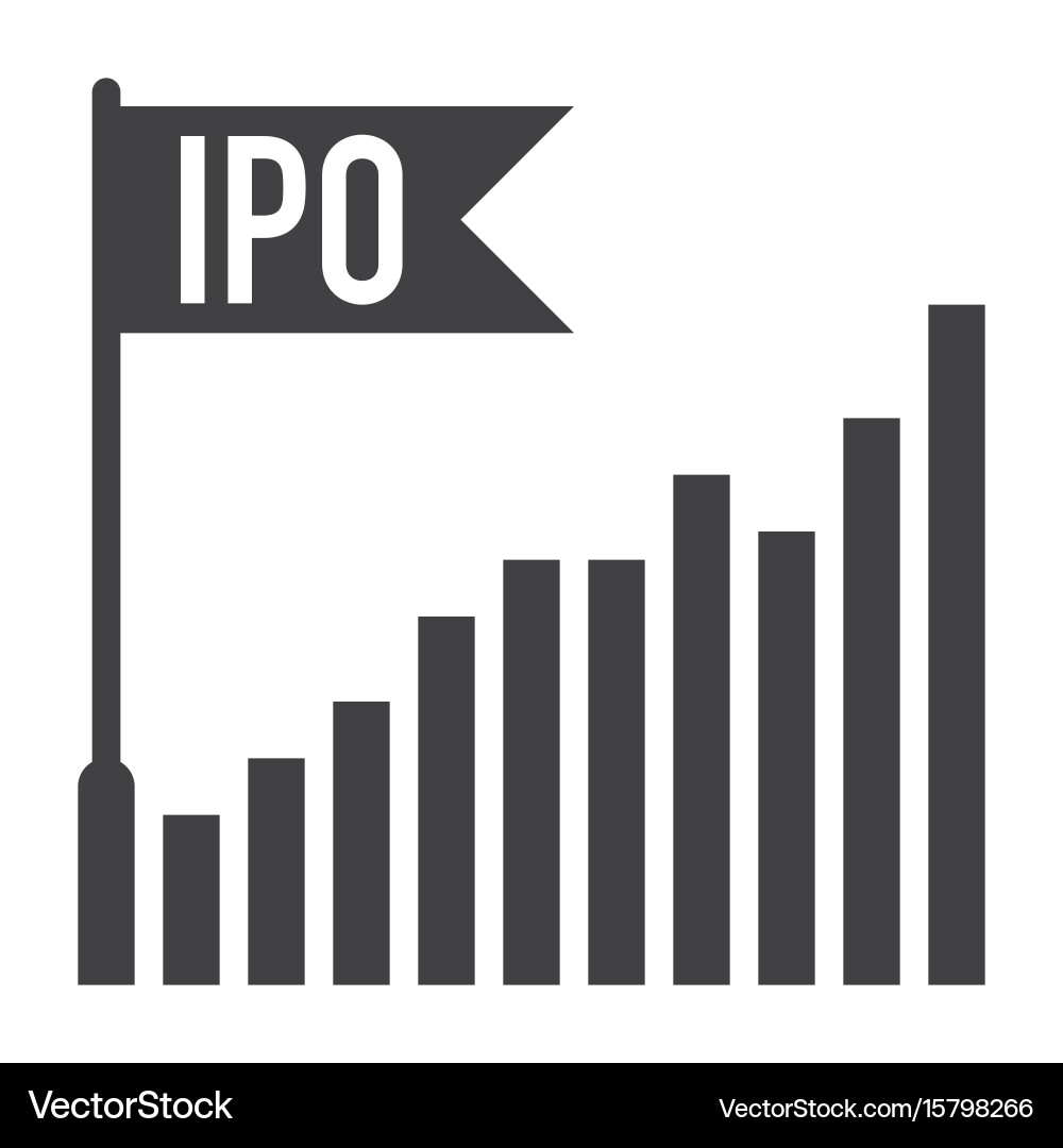 Initial public offering – Royalty-Free Vector | VectorStock