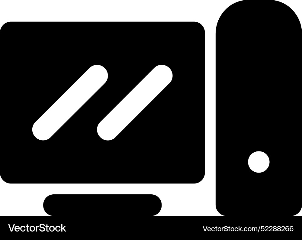 Technology and computer icon symbol image Technology and computer icon symbol image Vector Image