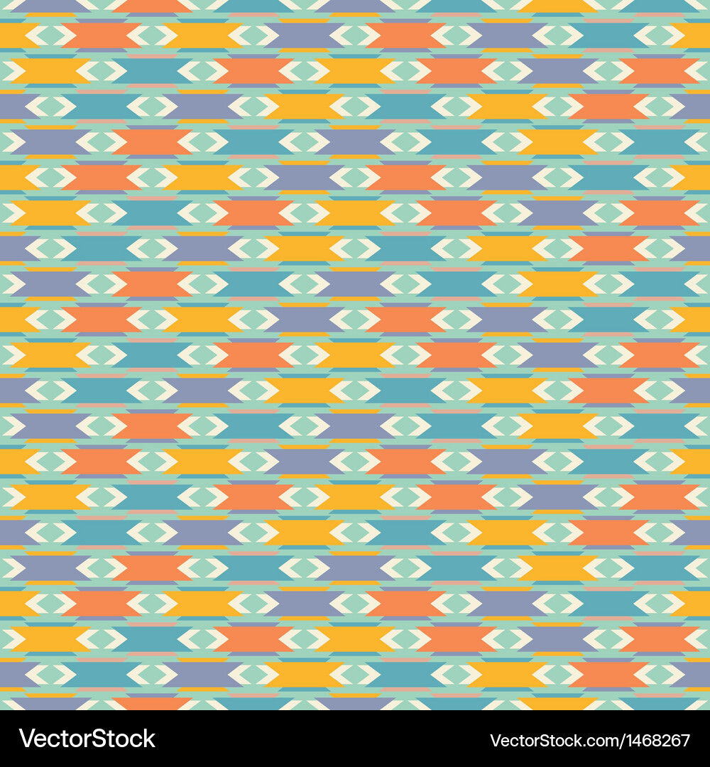 Seamless pattern in retro style Vector Image