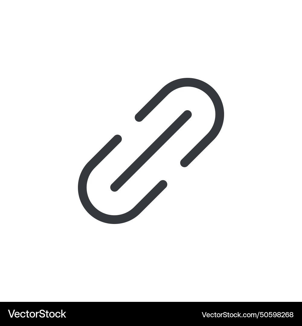 Url link icon hyperlink chain website vector image