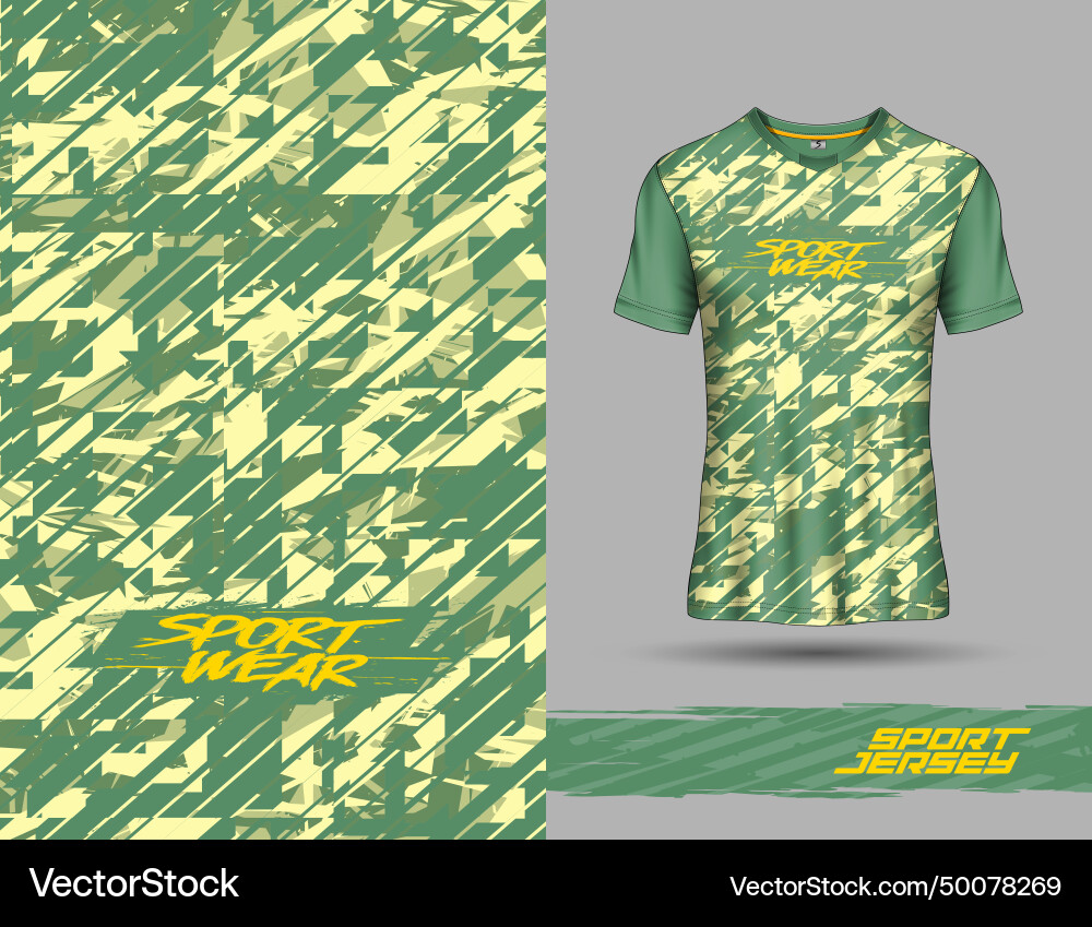 Tshirt template for extreme sports grunge vector image