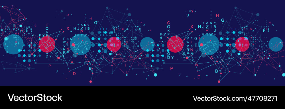 Abstract polygonal background with connecting Abstract polygonal background with connecting vector image