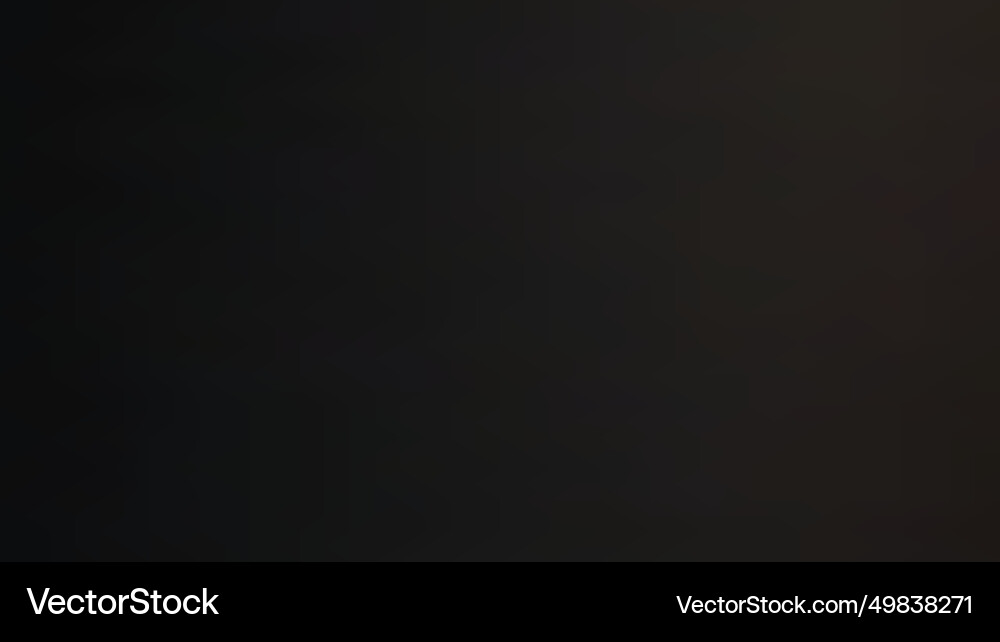 Dark gradient background black vector image