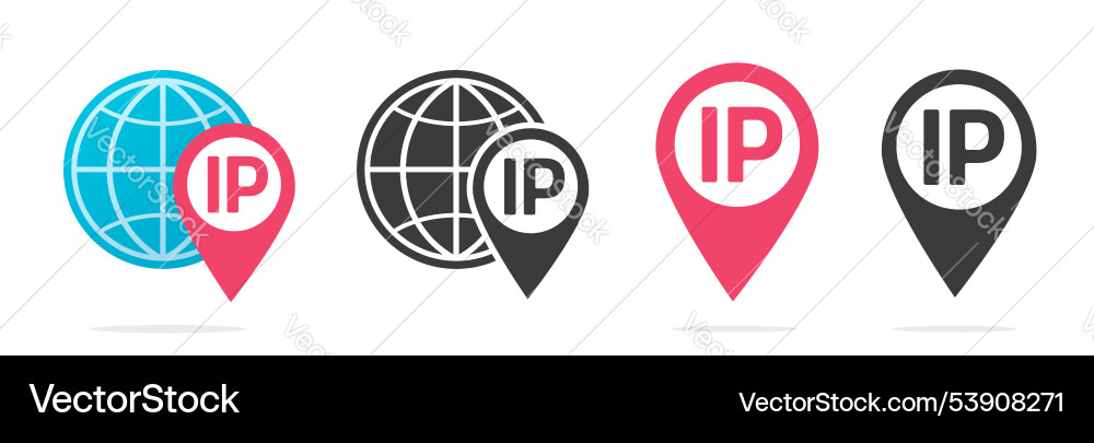 Ip Adresse Standort Symbol Karte Pin Pointer einfach Ip Adresse Standort Symbol Karte Pin Pointer einfach vektorbild