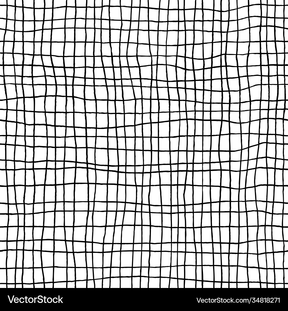 Messy Checkerboard Pattern vector image