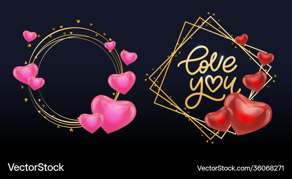 Valentinskarte lieben Sie mit Kalligraphie Valentinskarte lieben Sie mit Kalligraphie vektorbild