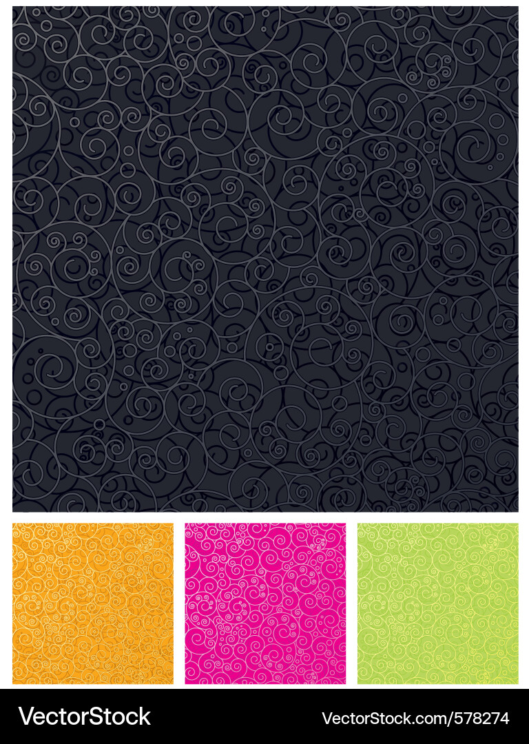 Ornamental design backgrounds Vector Image