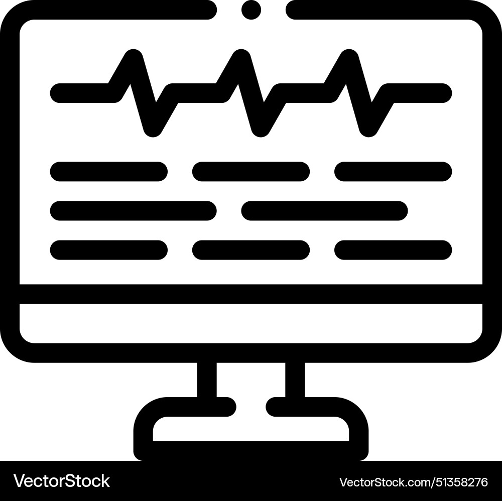 Audio icon thin linear style design isolated Audio icon thin linear style design isolated vector image
