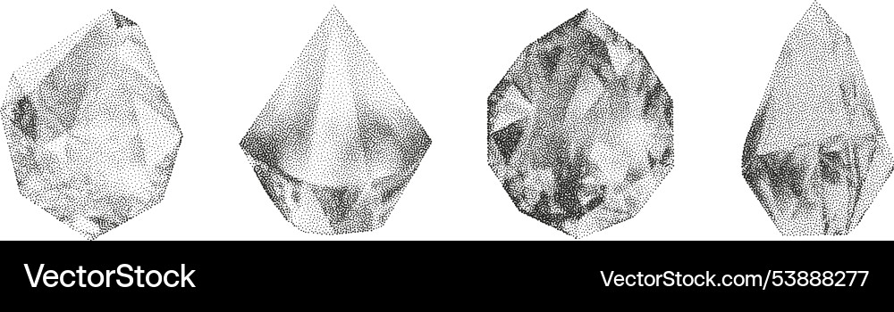 3d gradient geometric shapes with noise 3d gradient geometric shapes with noise vector image