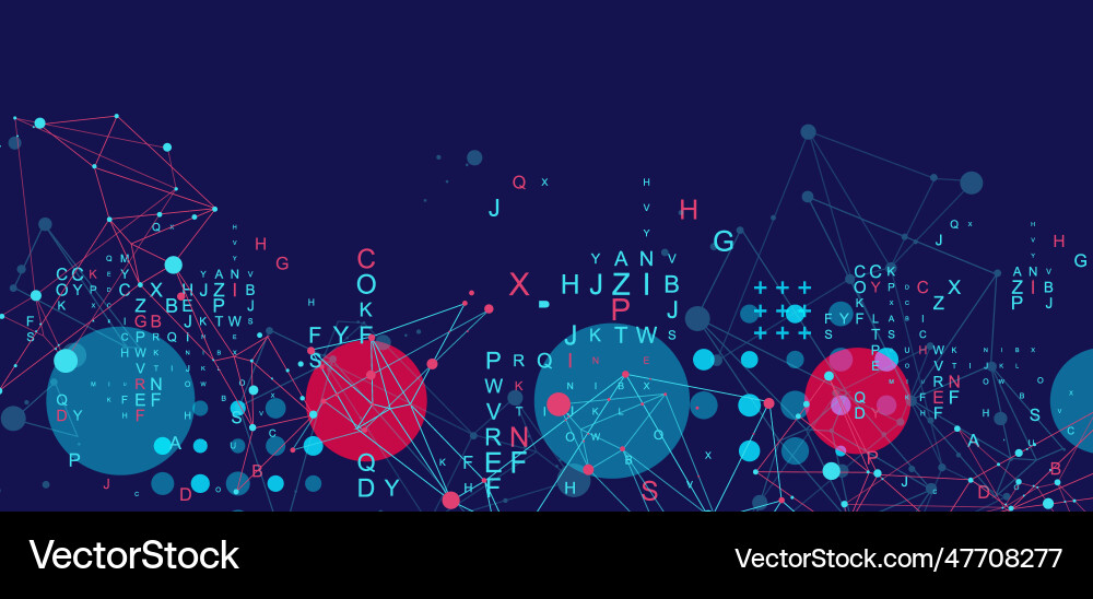 Abstract polygonal background with connecting Abstract polygonal background with connecting vector image