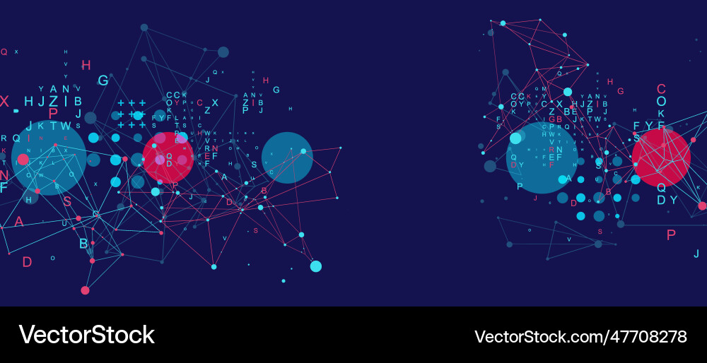 Abstract polygonal background with connecting Abstract polygonal background with connecting vector image