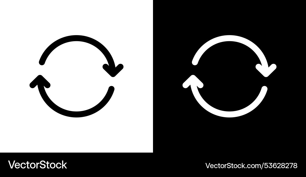 Processing icon set Vector Image