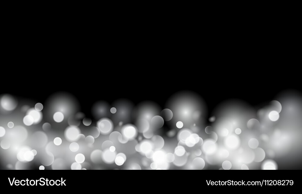 Abstract background with bokeh effect Vector Image