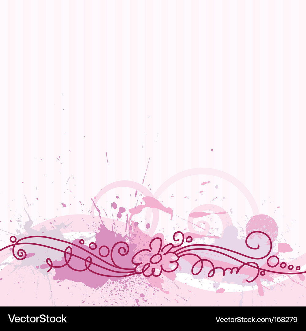 Watercolor Splash Background Vector Image