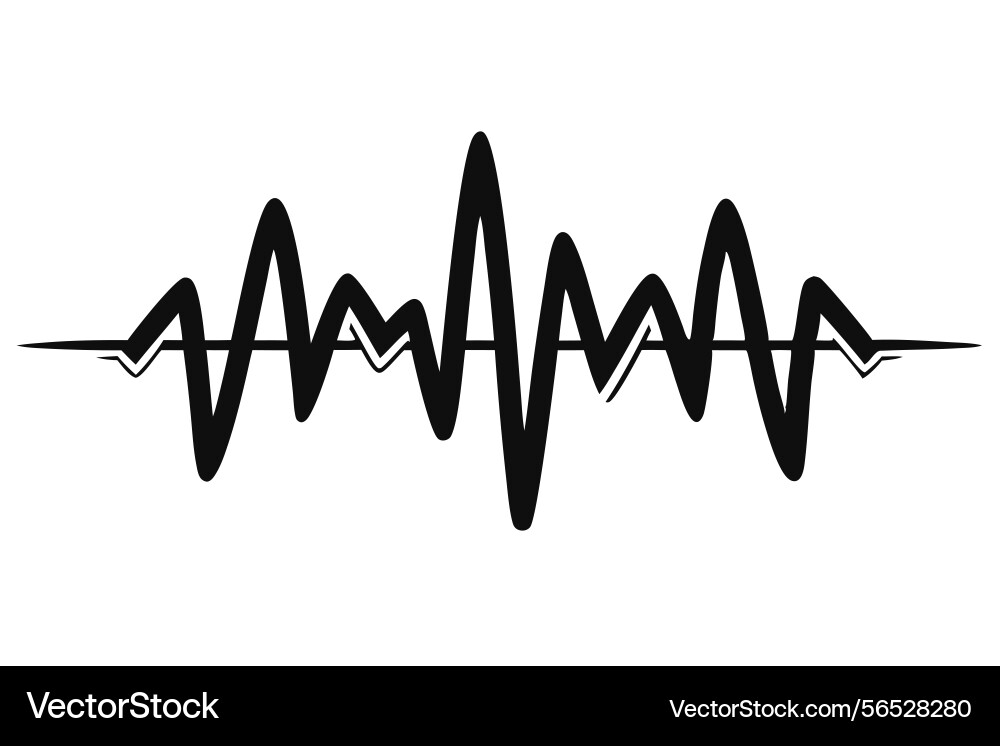 A dynamic and fluid wave design with alternating Vector Image