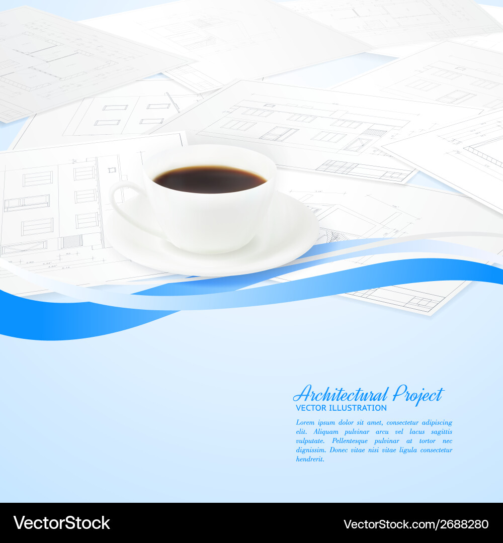 Design architecture vector image