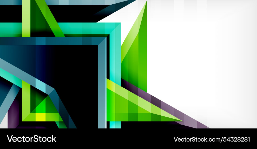Abstract background color triangles and arrows Abstract background color triangles and arrows Vector Image