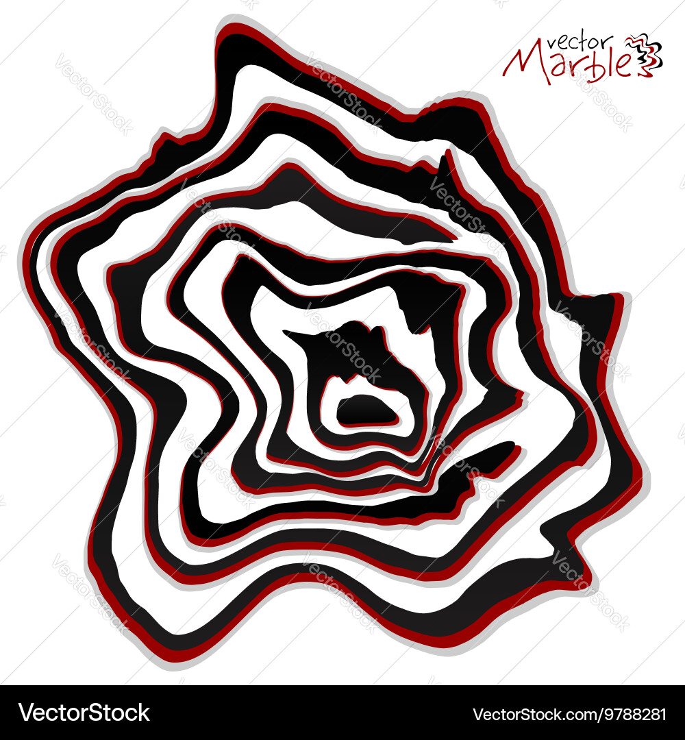 Dynamic Marble Swirls Royalty Free Vector Image