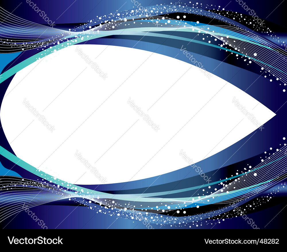 Frame background vector image