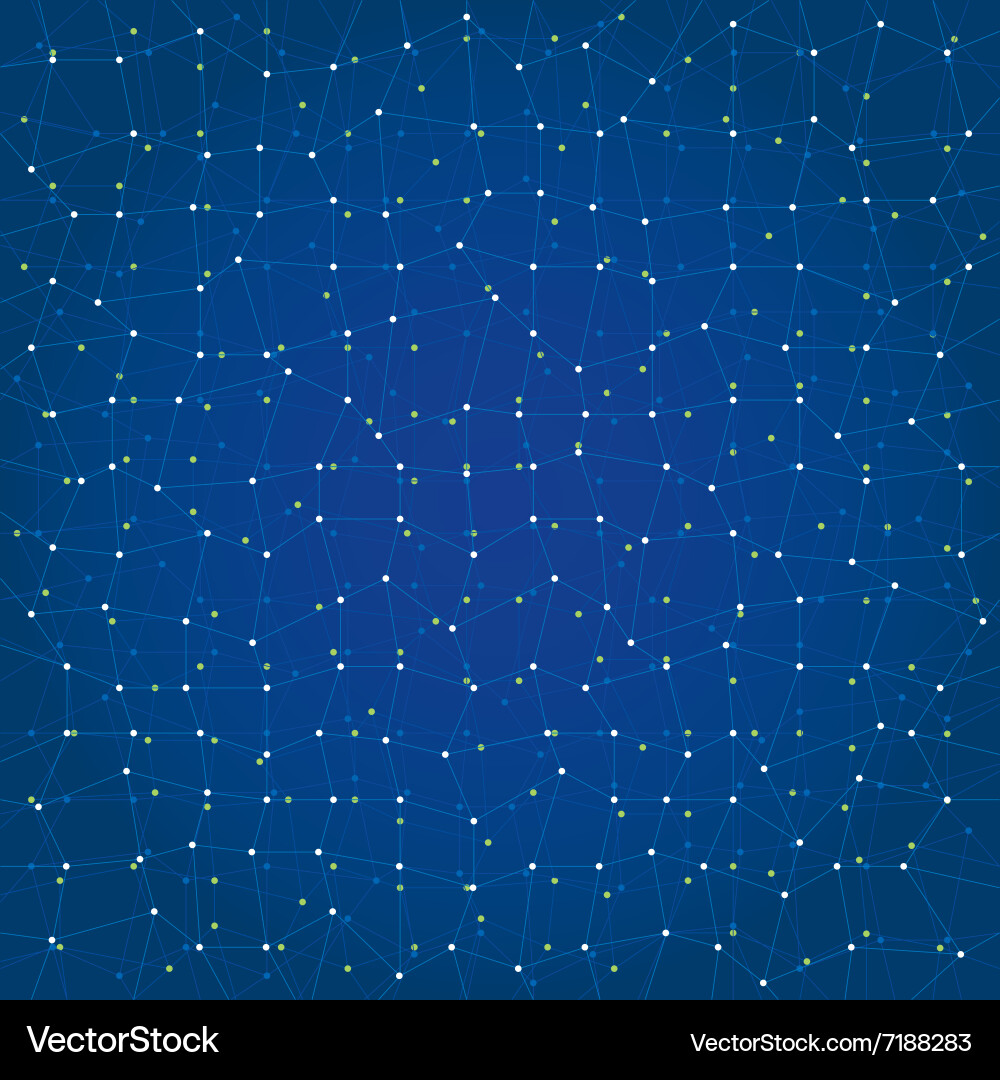 Abstract background geometry lines and points Vector Image