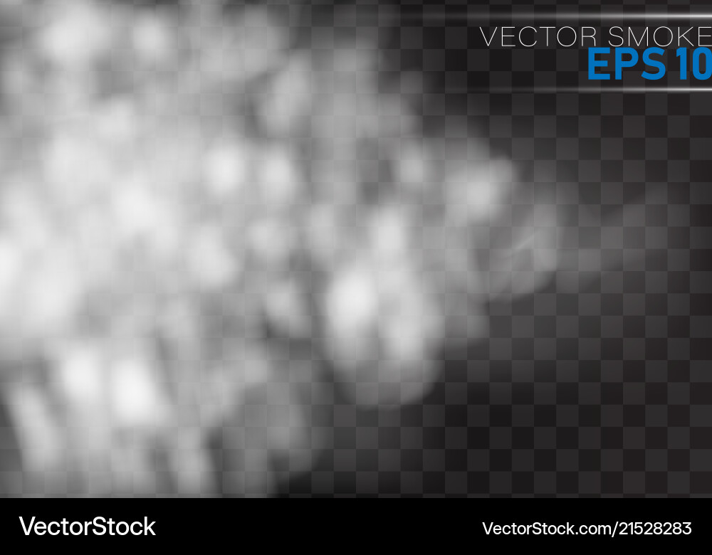 Smoke or cloud effect Smoke or cloud effect vector image