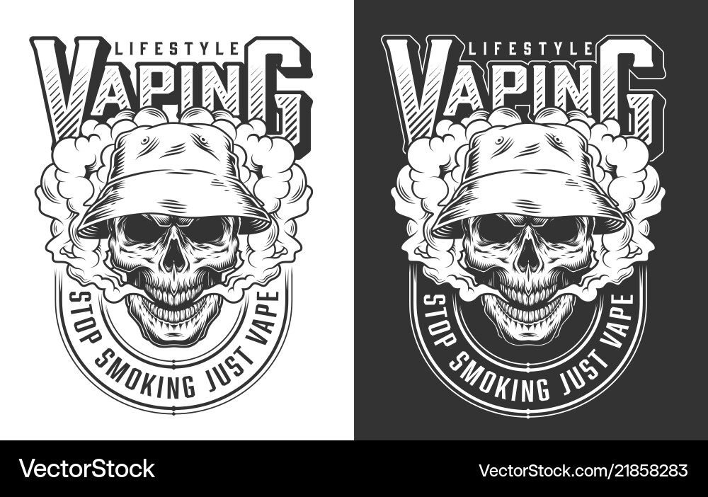 Vaping apparel design Vaping apparel design vector image