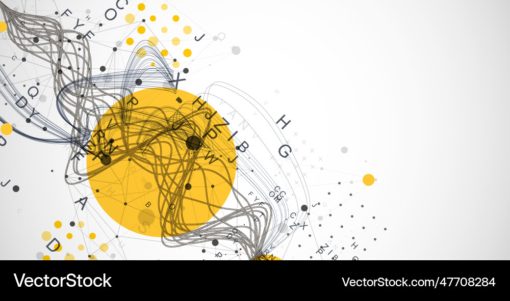 Abstract background with a wireframe dynamic Abstract background with a wireframe dynamic vector image