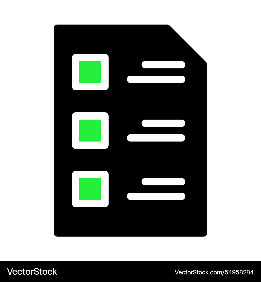 Checklist icon concept of to do list task Checklist icon concept of to do list task Vector Image