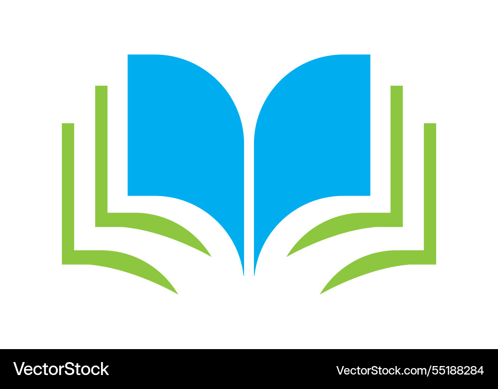 Stack of open and closed books with decorative Stack of open and closed books with decorative Vector Image