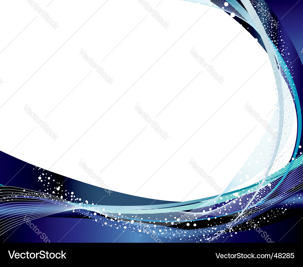 Dynamic Blue Gradient Background vector image