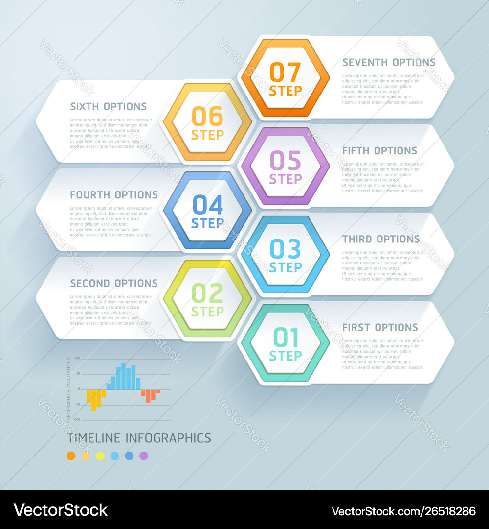 Business infographic elements template Royalty Free Vector