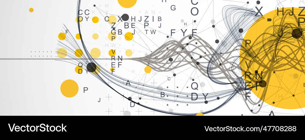Abstract background with a wireframe dynamic Abstract background with a wireframe dynamic vector image
