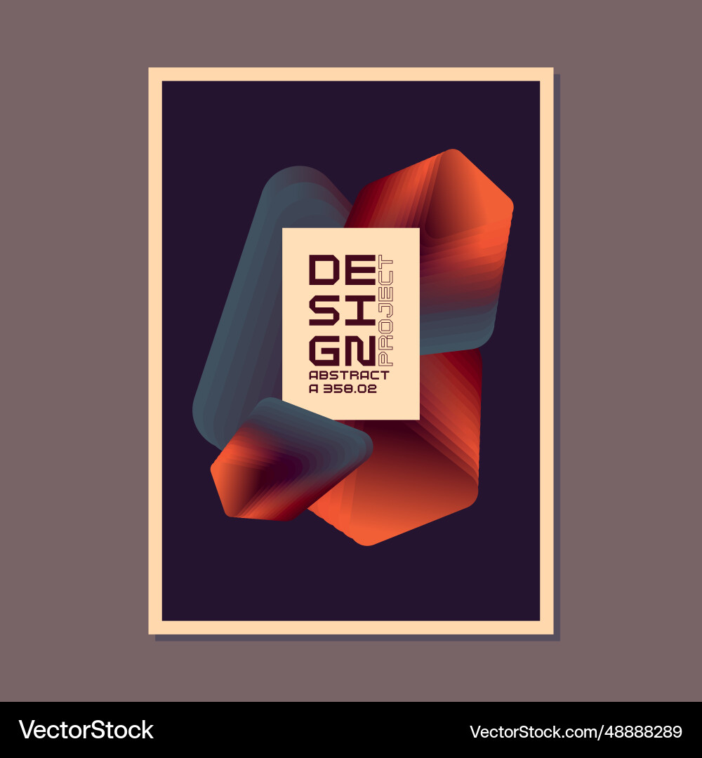 A template to use in your design composition Vector Image