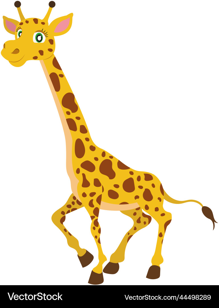 Clipart giraffe Clipart giraffe vector image