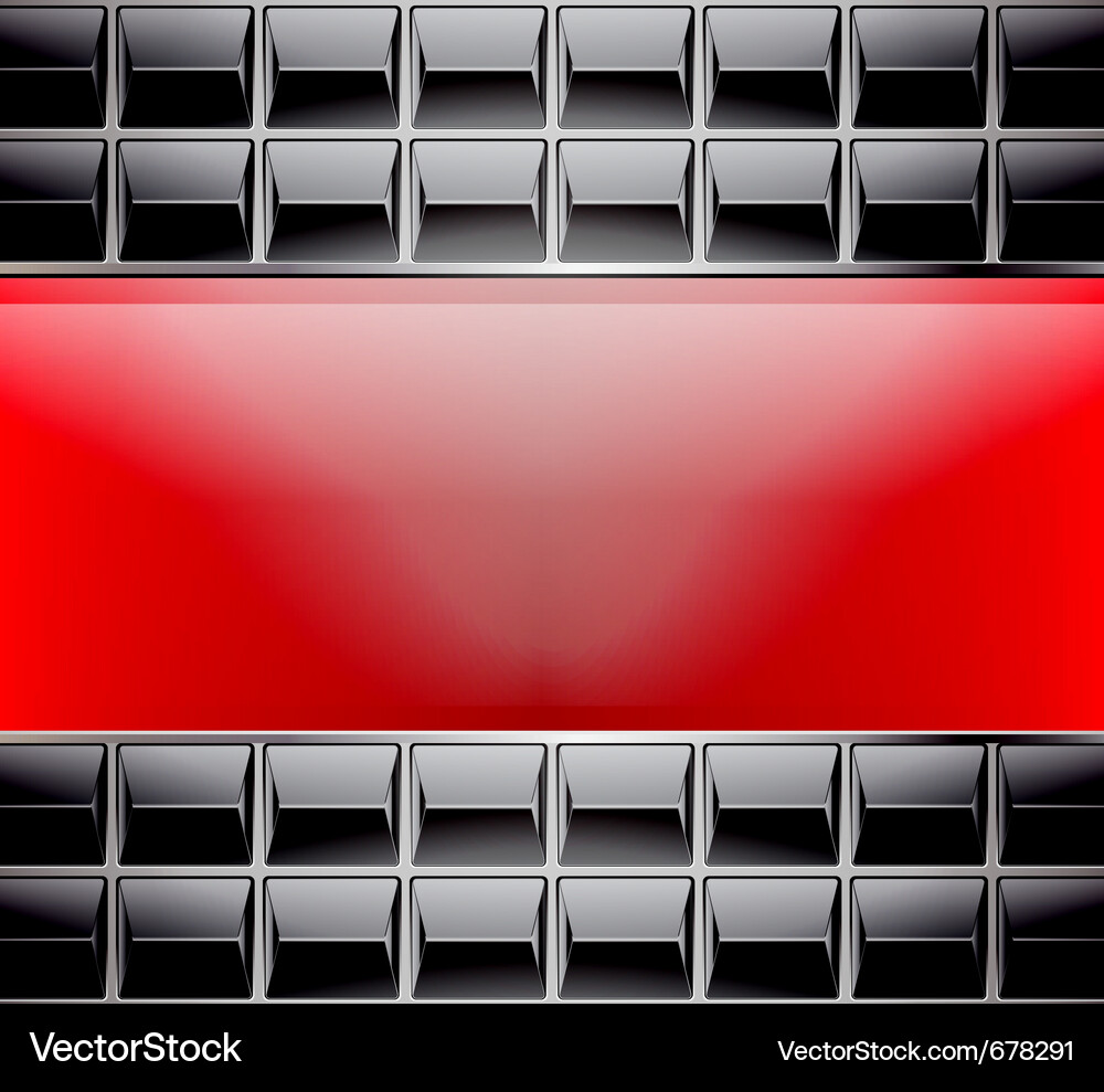 Abstract metallic background Vector Image