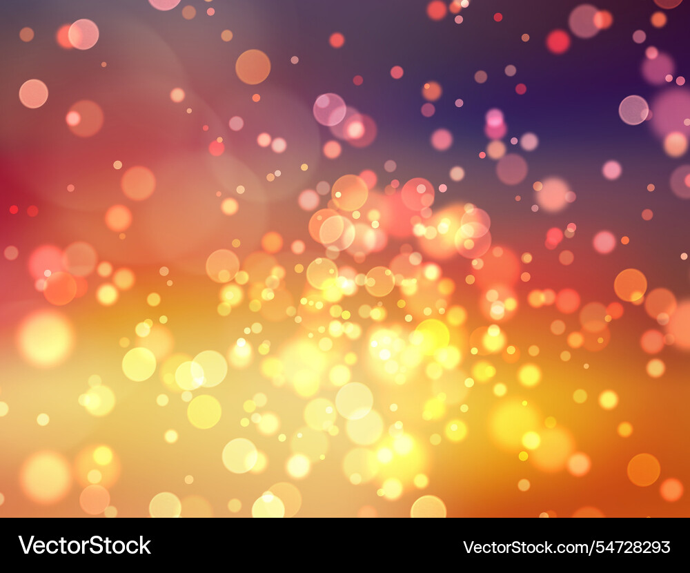 Bokeh as background Bokeh as background vector image