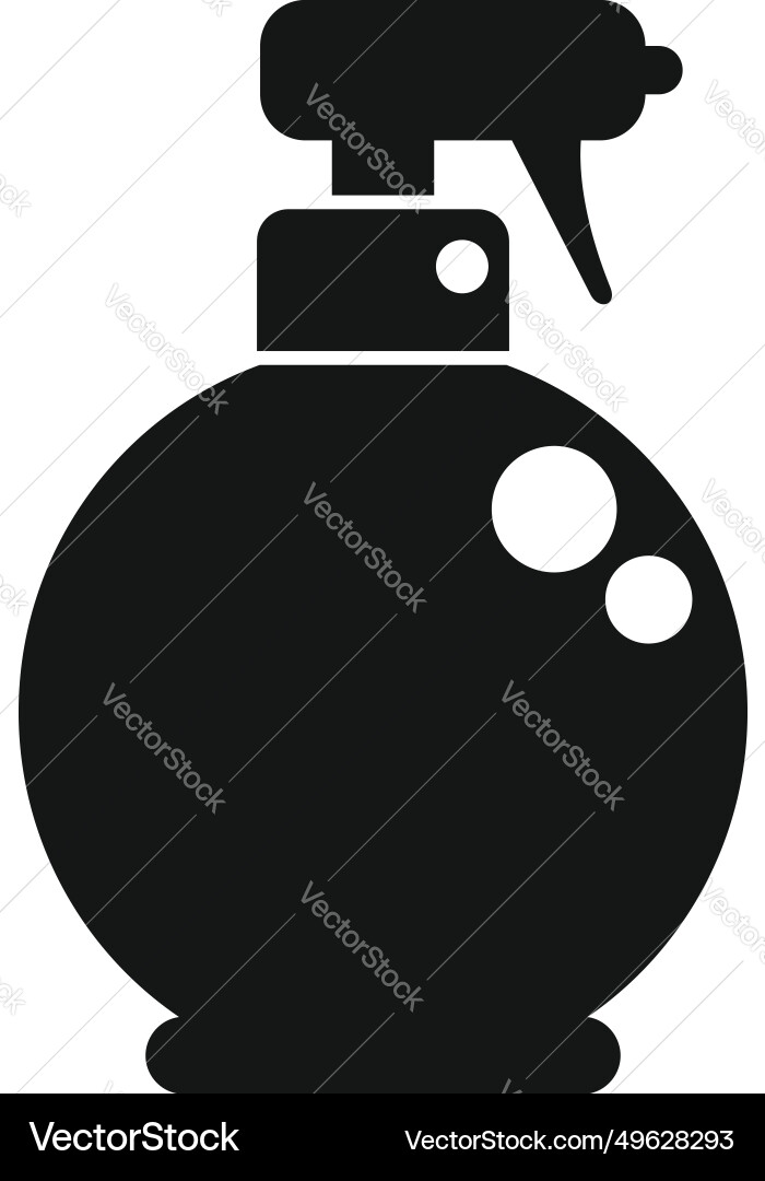 Cleansing container nozzle icon simple Cleansing container nozzle icon simple vector image