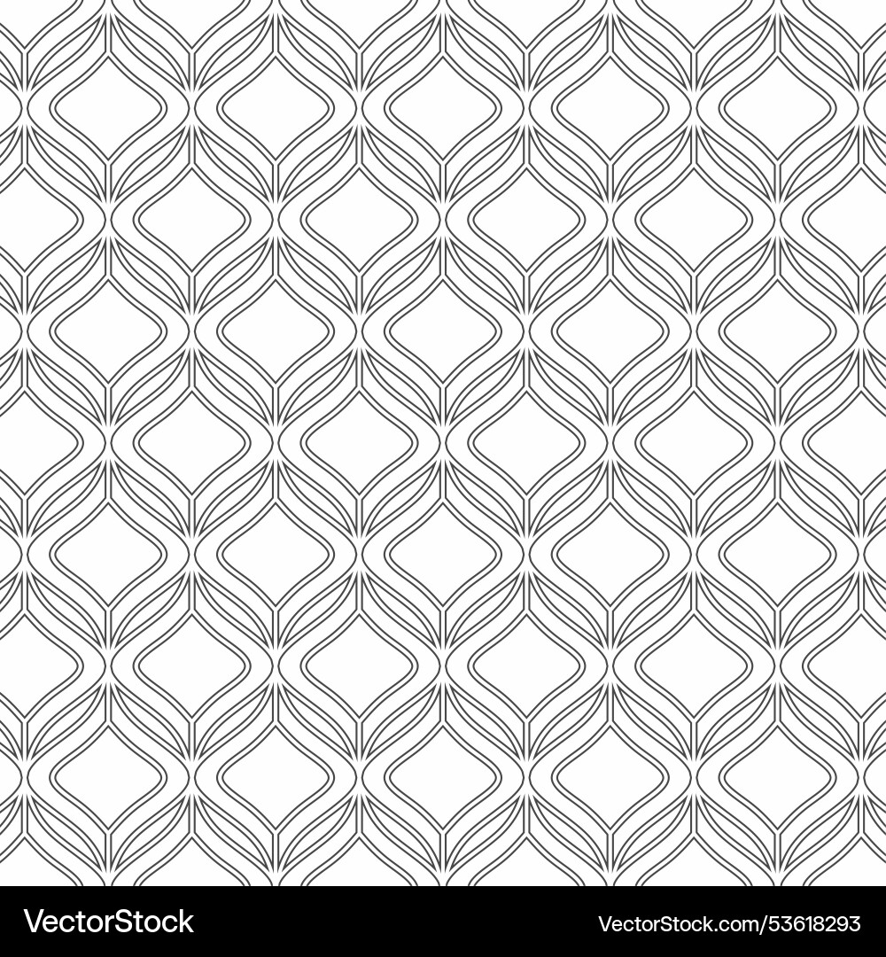 Curved line pattern Vector Image
