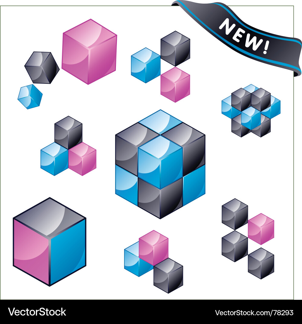 Design elements vector image