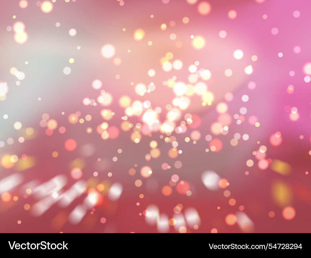 Bokeh as background Bokeh as background vector image