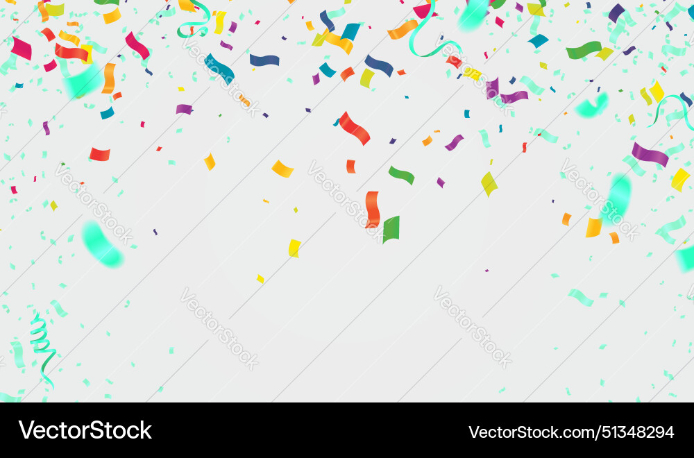Bunte Konfetti auf weißem Hintergrund eps10 Bunte Konfetti auf weißem Hintergrund eps10 vektorbild