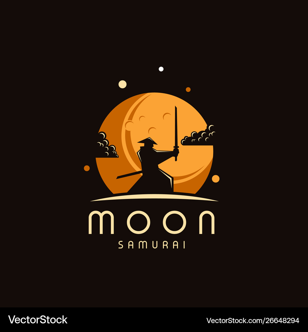 Samurai logo (26648294) – Royalty-Free Vector | VectorStock