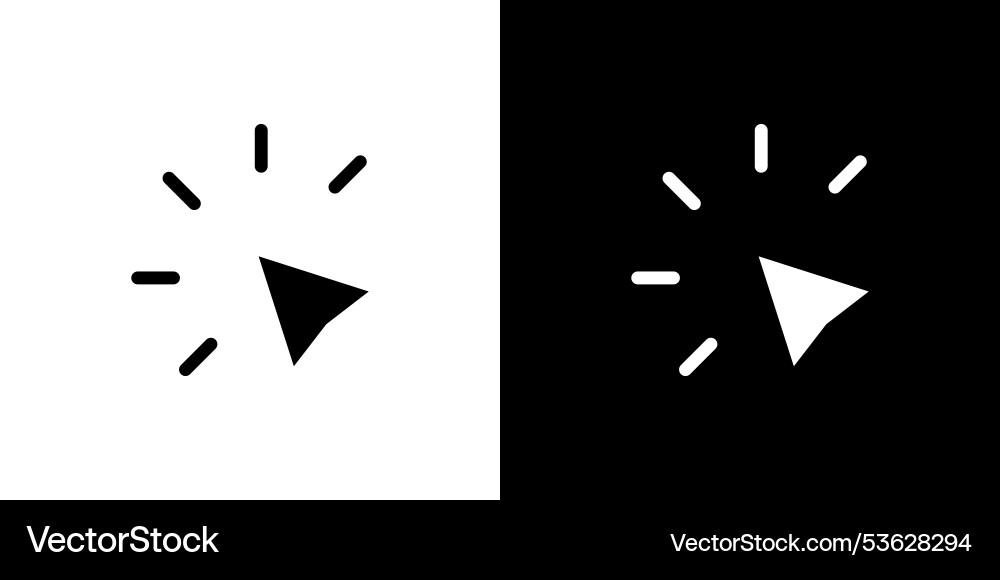 Select element icon set Vector Image