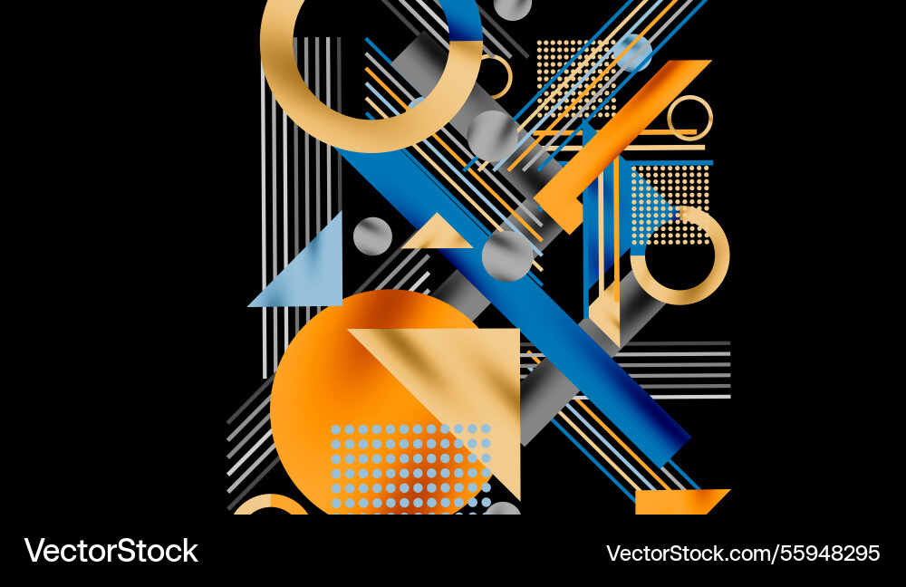 Geometric background showcasing sharp lines Geometric background showcasing sharp lines vector image