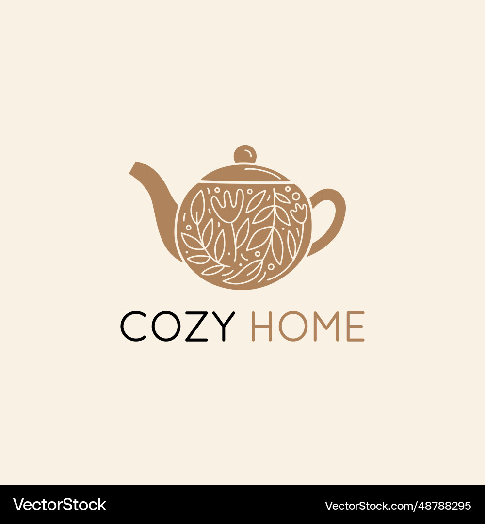 Logo design template in simple linear style Logo design template in simple linear style vector image