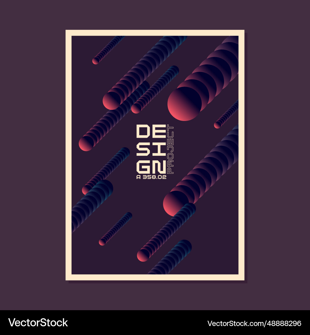 A template to use in your design composition Vector Image