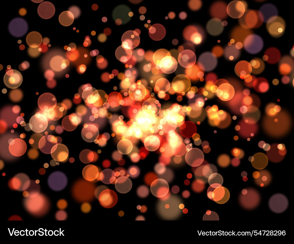 Bokeh as background Bokeh as background vector image