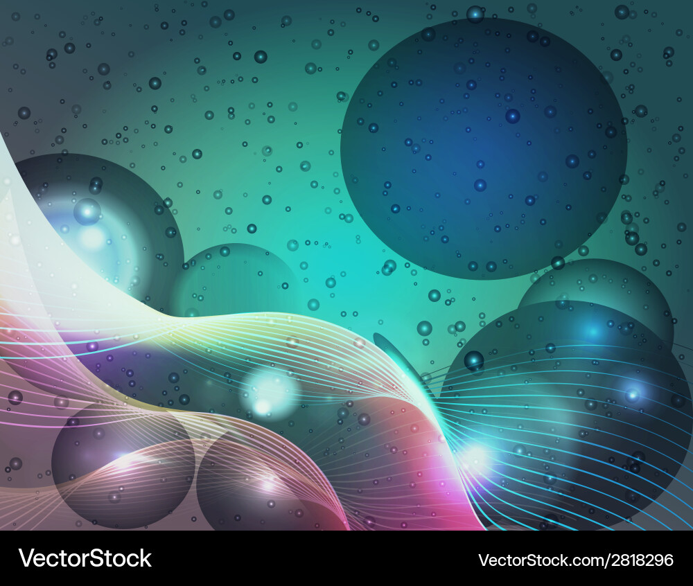 Cosmic Space Gradient Background vector image