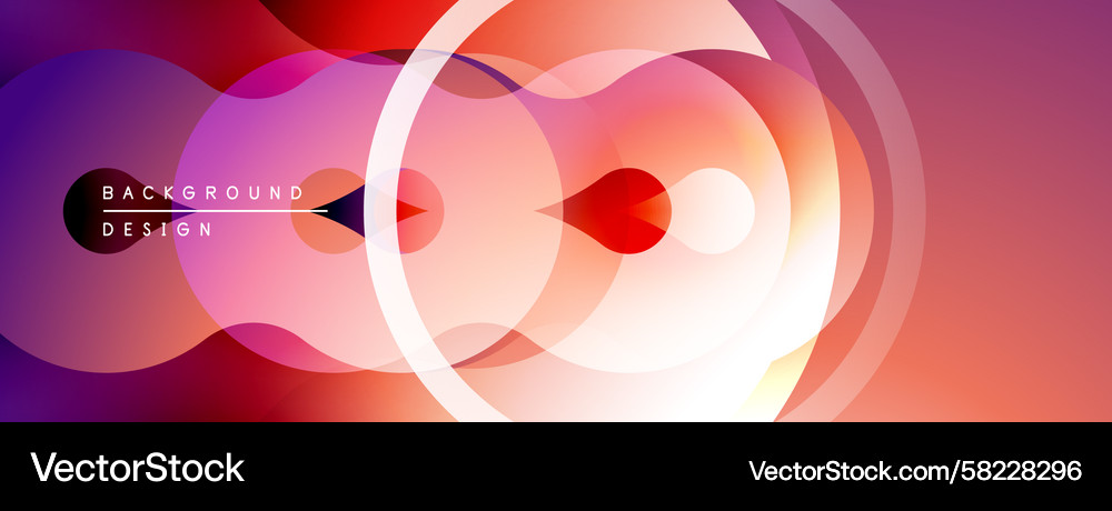 Dynamic Gradient Shapes Vector Image